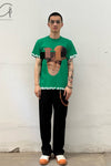Walter Van BeirendonCK T-shirt AW22-23 8018 Green
